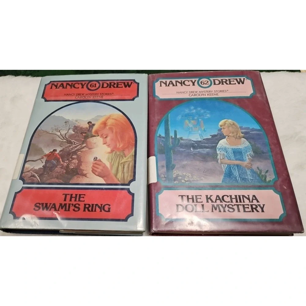Nancy Drew Books #62 CR 1981,‎ #61 CR 1981, Soft Cover #1 &2 CR 2005, #5 CR2006,
